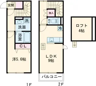 C&Sの間取り