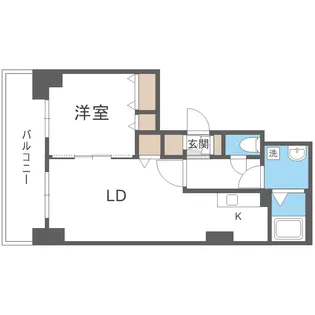 ティアラタワー中島倶楽部(II)【20階】の間取り