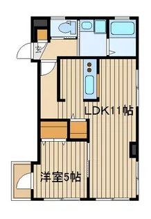 エスペランサトクバ【3階】の間取り