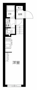 Live Flat蔵前【1階】の間取り