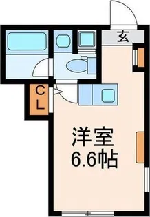 The Fusion 代々木上原【2階】の間取り