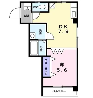 Nサンパレス【2階】の間取り