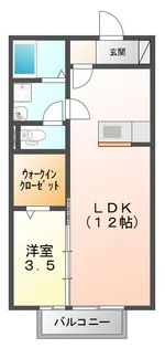 Alice【2階】の間取り