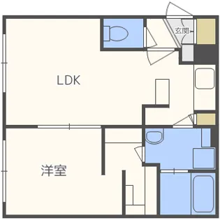 pas a’ pas 24【3階】の間取り