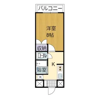 プルミエール南中里【3階】の間取り