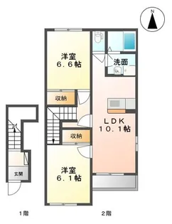 SunGarden21(サンガーデン21)【2階】の間取り