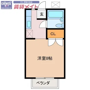 メゾンMIO【1階】の間取り