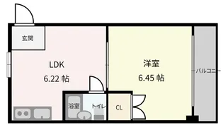 セレッソ新大阪【5階】の間取り