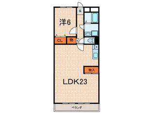 ヴィエント【2階】の間取り
