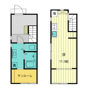 リヴェールコート那加の間取り