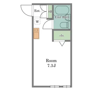 アトリエ【1階】の間取り