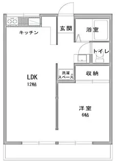 カサブエナ【2階】の間取り