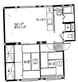 ソファレ若葉【2階】の間取り
