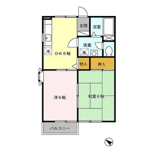 埼玉県さいたま市南区大字円正寺【アパート】の間取り