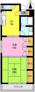 固城若楠ビル【3階】の間取り