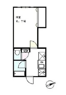 三田YOマンション【1階】の間取り