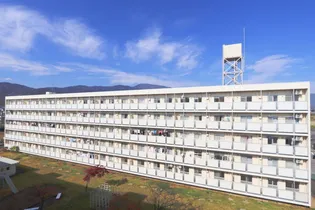 ビレッジハウス桑折2号棟【4階】の外観