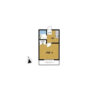 神奈川県藤沢市大庭【アパート】の間取り