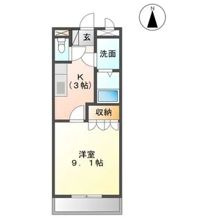 アスレC【2階】の間取り
