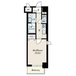 愛知県名古屋市東区泉1【マンション】の間取り