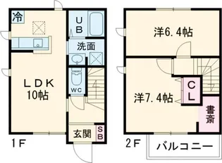 プランドールBの間取り