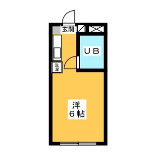 吉盛ビル【2階】の間取り