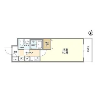 埼玉県川口市西青木1【マンション】の間取り