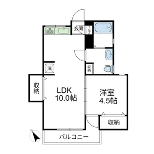 第2シャトレー青山【2階】の間取り