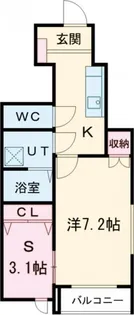 StarSweet 7th【1階】の間取り