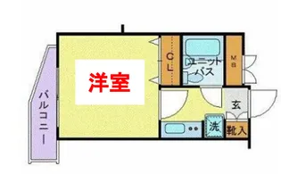 東京都品川区西品川2【マンション】の間取り