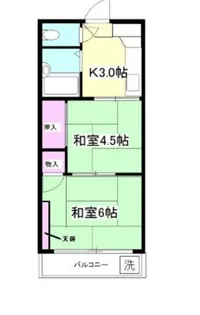 2Kの間取り画像