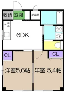 アリエッタ ヴェルデ【1階】の間取り