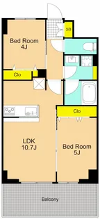 Iris南大井【3階】の間取り