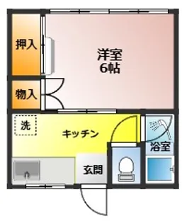 メゾンさいとう【1階】の間取り
