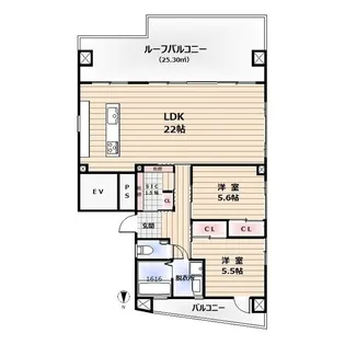 TSビル【6階】の間取り