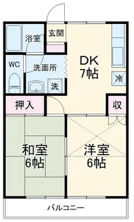 メルセノール【2階】の間取り