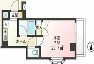 東京都府中市宮町1【マンション】の間取り