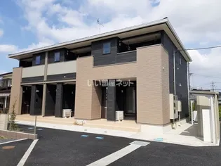 栃木県宇都宮市上横田町【アパート】の外観