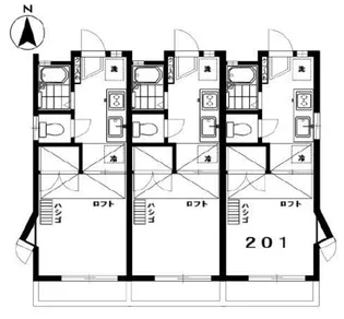 シーダー北烏山【2階】の間取り