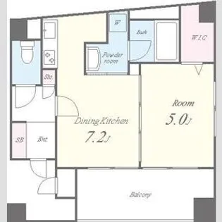 セイワパレス新梅田【5階】の間取り