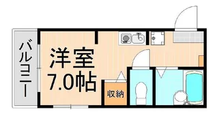 EMIXIA【2階】の間取り