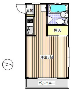 プリベール梅屋敷【3階】の間取り