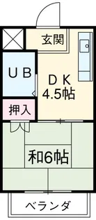 レイクグリーン三好【2階】の間取り