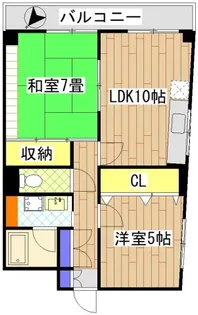 神奈川県川崎市多摩区菅馬場2【マンション】の間取り