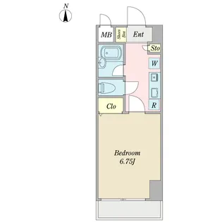 KSトルム船橋【3階】の間取り