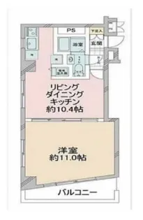サンハイム永田町【2階】の間取り