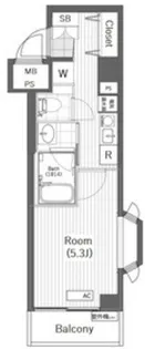 東京都練馬区立野町【マンション】の間取り