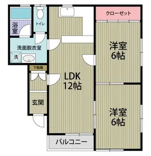 M&Mハイツ【1階】の間取り