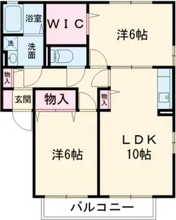 ウィルモア相浦【2階】の間取り