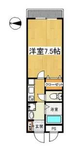 ナチュラルデイズ戸塚A棟【2階】の間取り